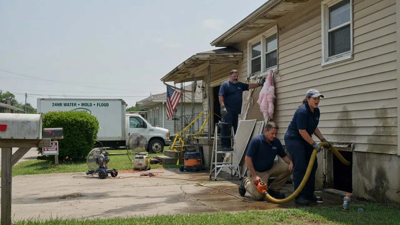 Water Damage Repair in Johnstown, OH near me